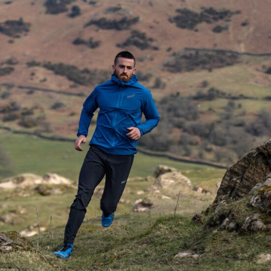 Inov-8 Blau Stormshell Wasserdichte Jacke Herren